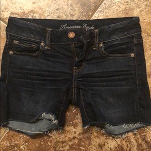 American Eagle denim jean shorts-  stretch